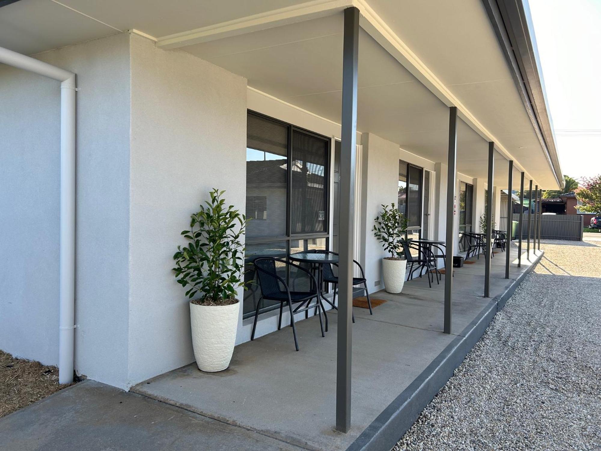 Motel Woongarra Rutherglen Eksteriør billede